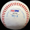 Mickey Mantle Joe Dimaggio Ted Williams Signed Baseball PSA DNA 8.5 MINT