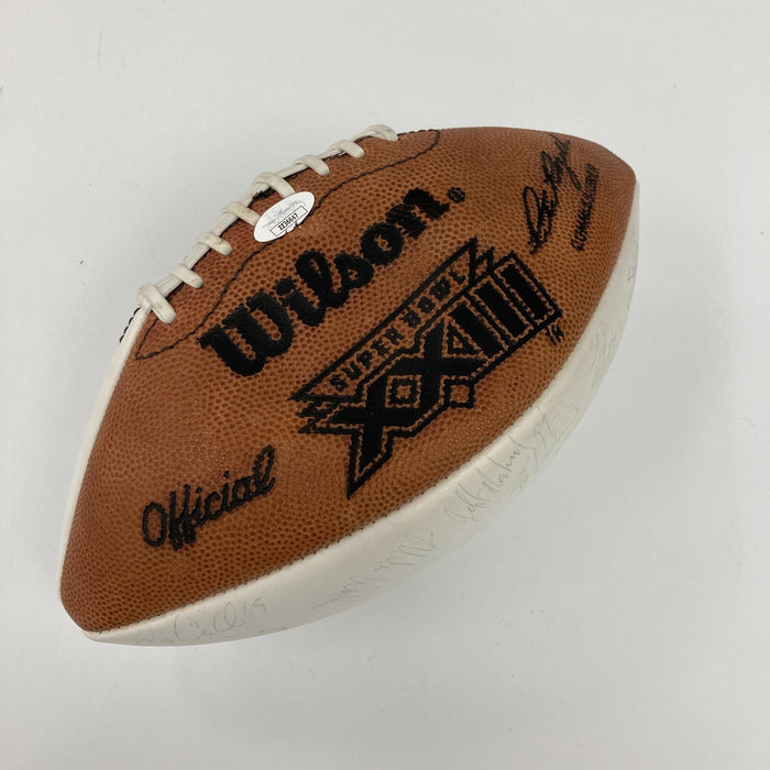 1988 San Francisco 49ers Super Bowl XXIV Champs Team Signed Football JSA COA