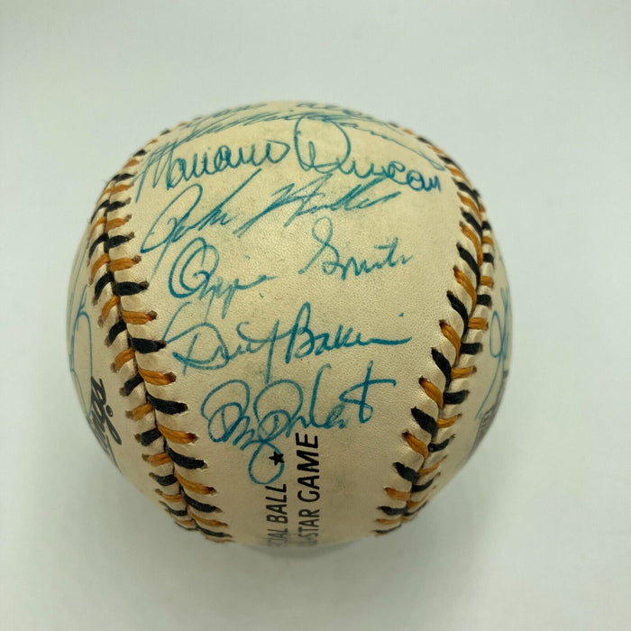 1994 All Star Game National League Team Signed Baseball Barry Bonds PSA DNA COA