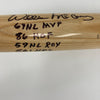 Willie Mccovey Signed Heavily Inscribed STAT Baseball Bat MLB & Fanatics Holo