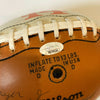 1971 Texas Longhorns SWC Champions Team Signed Football 50+ Sigs JSA COA
