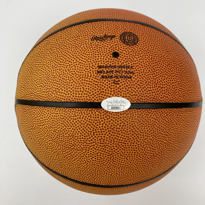 1984-1985 Villanova Wildcats NCAA National Champs Team Signed Basketball JSA COA