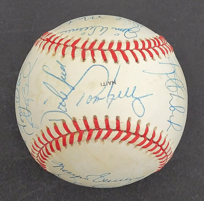 1987 Minnesota Twins World Series Champs Team Signed W.S. Baseball JSA COA