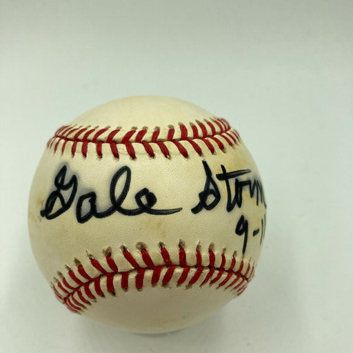Gale Storm Signed Autographed Official Major League Baseball Movie Star JSA COA