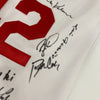 Beautiful Hall Of Fame Multi Signed Jackie Robinson Jersey 29 Signatures JSA COA
