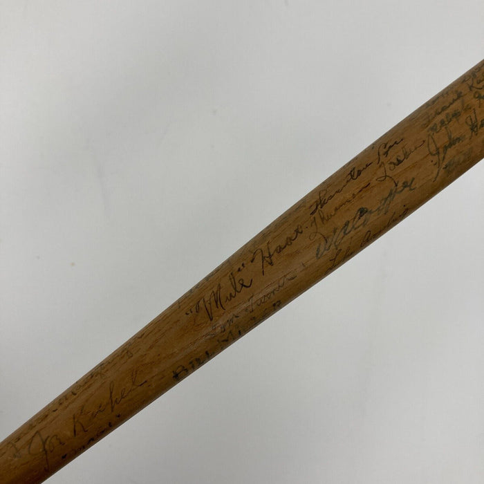 Rare 1943 Chicago White Sox Signed Louisville Slugger Mini Baseball Bat