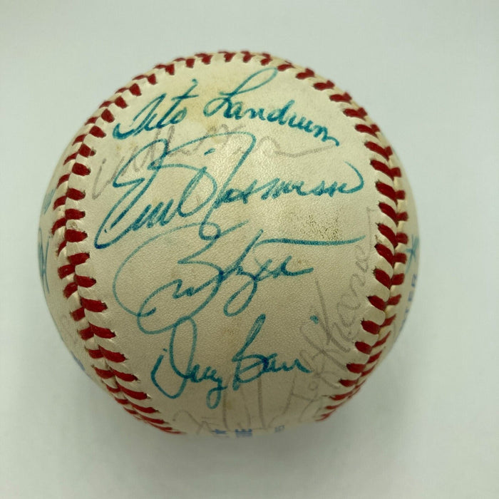 1982 St. Louis Cardinals World Series Champs Team Signed Baseball JSA COA