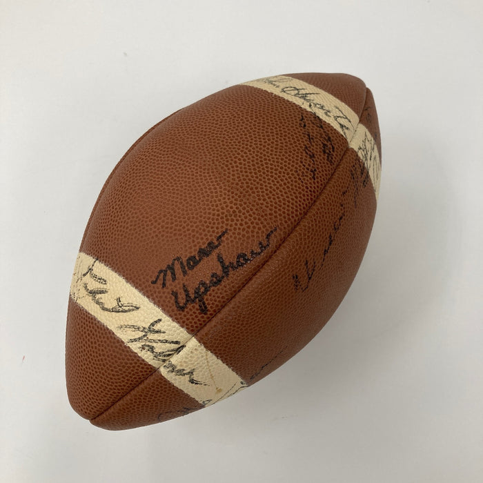 1970 Kansas City Chiefs Team Signed Vintage Rawlings Football