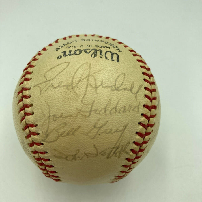 1972 San Diego Padres Team Signed Baseball PSA DNA COA