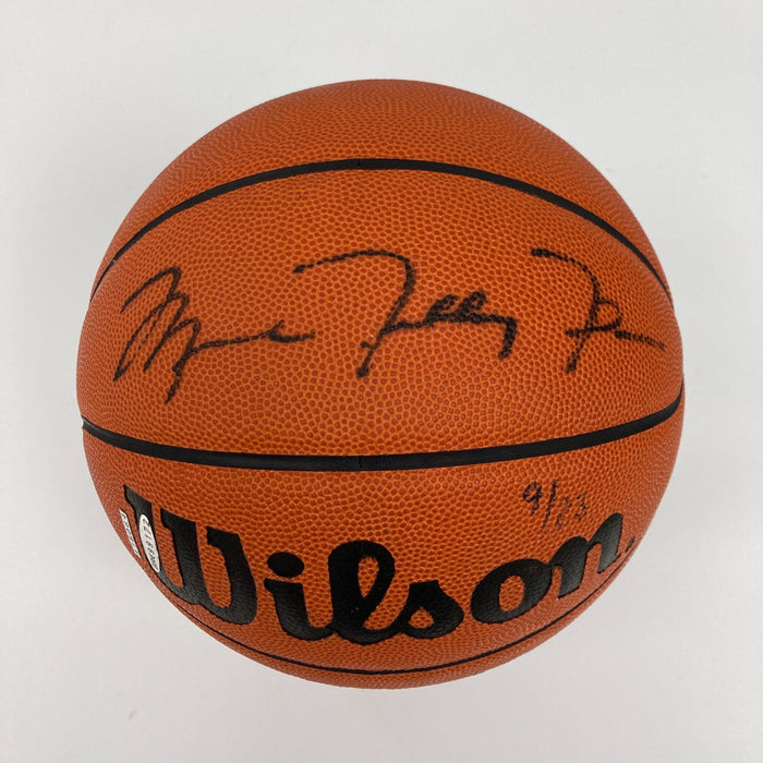 Incredible Michael Jeffrey Jordan Full Name Signed Basketball Upper Deck UDA COA
