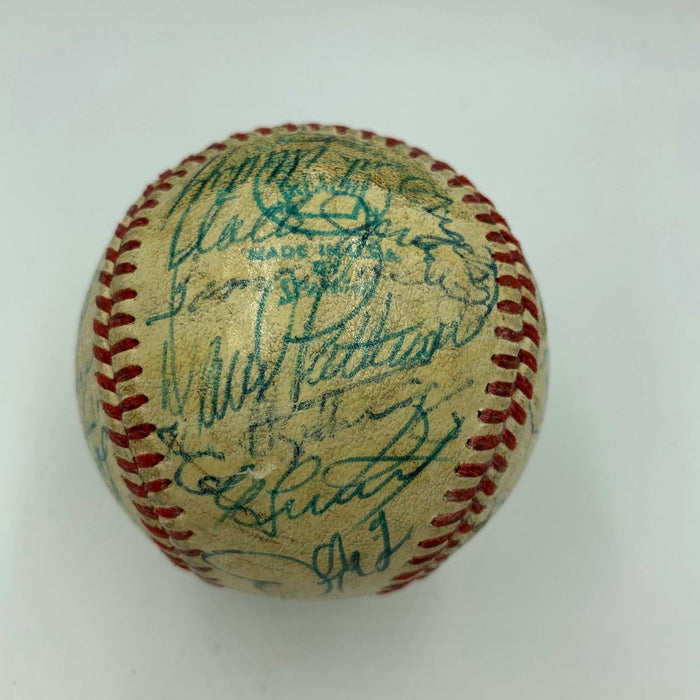 Rare 1970 Detroit Tigers Team Signed Baseball With 35 Sigs! JSA COA