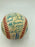 1999 NY Yankees World Series Champs Team Signed Baseball Derek Jeter JSA COA