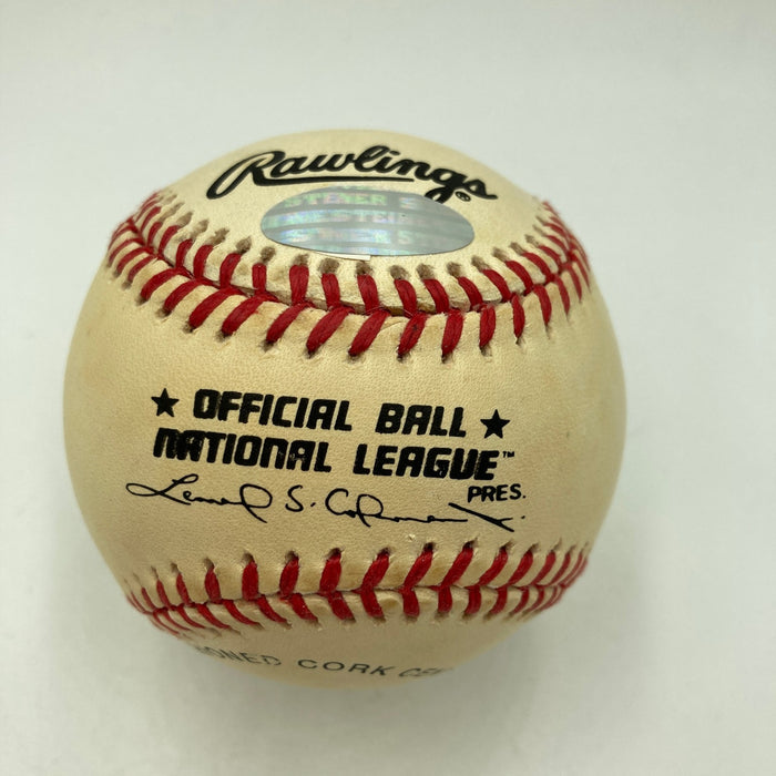 Sandy Koufax "4 No Hitters" Signed Inscribed National League Baseball PSA DNA