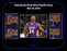 Kobe Bryant 2012 Playoffs Game Used Los Angeles Lakers Jersey Photo Matched COA