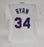 Nolan Ryan Signed Heavily Inscribed Texas Rangers Game Model STAT Jersey Beckett