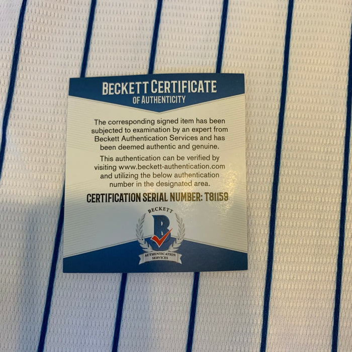 Tom Seaver "Tom Terrific" Signed Majestic New York Mets Jersey With Beckett COA