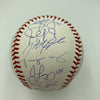 2007 Boston Red Sox World Series Champs Team Signed Baseball MLB Certified