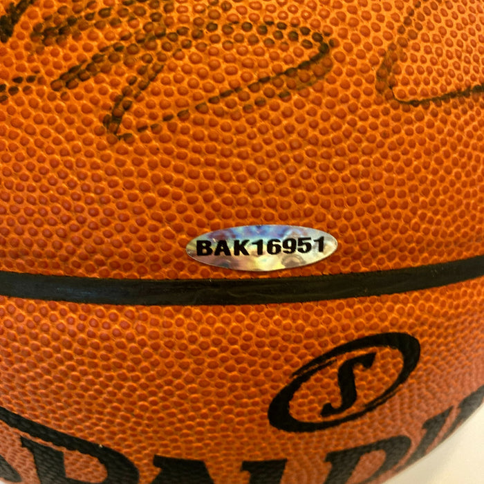 LeBron James Signed Spalding Official Game Basketball With UDA Upper Deck COA
