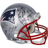 Tom Brady 2018 New England Patriots Super Bowl Champs Team Signed Helmet JSA COA