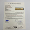 1986 New York Mets W.S. Champs Team Signed Baseball Bat JSA COA