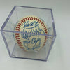 Nice 1976 Cleveland Indians Team Signed Official American League Baseball CAS