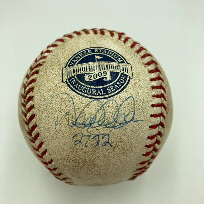 Derek Jeter Hit #2,722 Yankees All Time Leader Signed Game Used Baseball Steiner