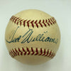 The Finest Ted Williams Playing Days Signed 1950's American League Baseball JSA