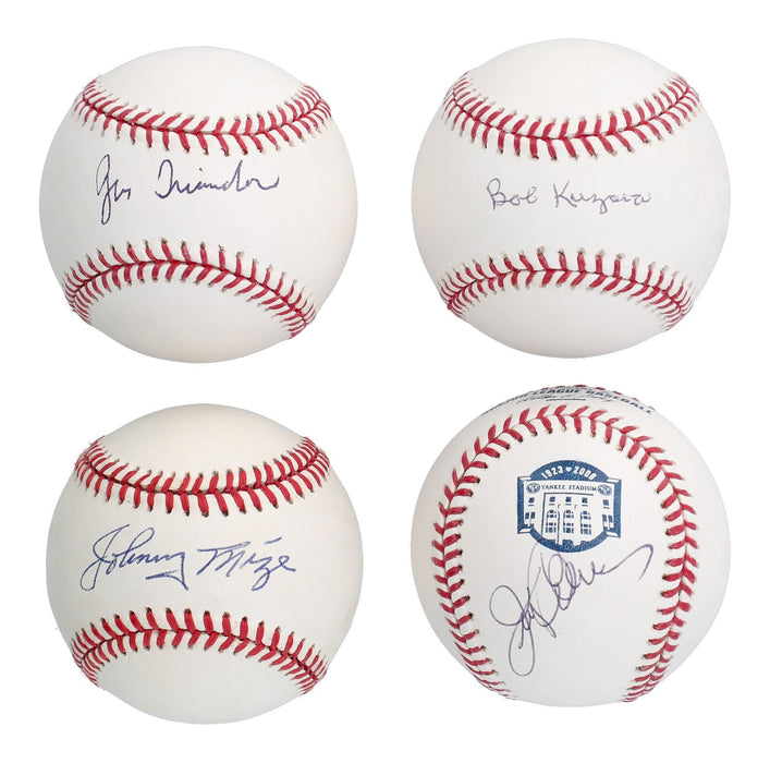 1953 New York Yankees WS Champs Team Signed Baseball Collection 35 Balls JSA COA