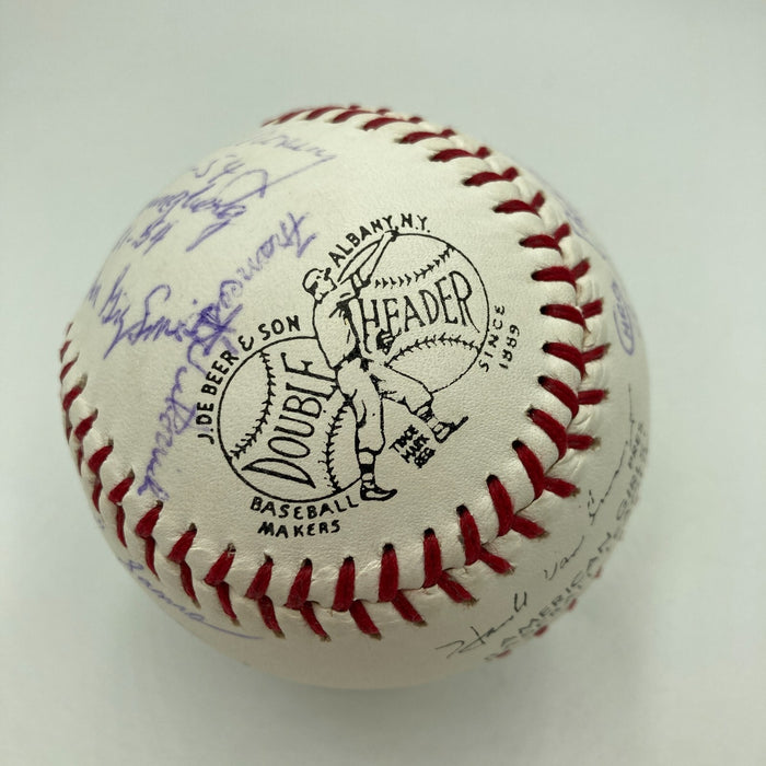 Rare A League Of Their Own AAGPBL  Multi Signed Baseball 23 Signatures