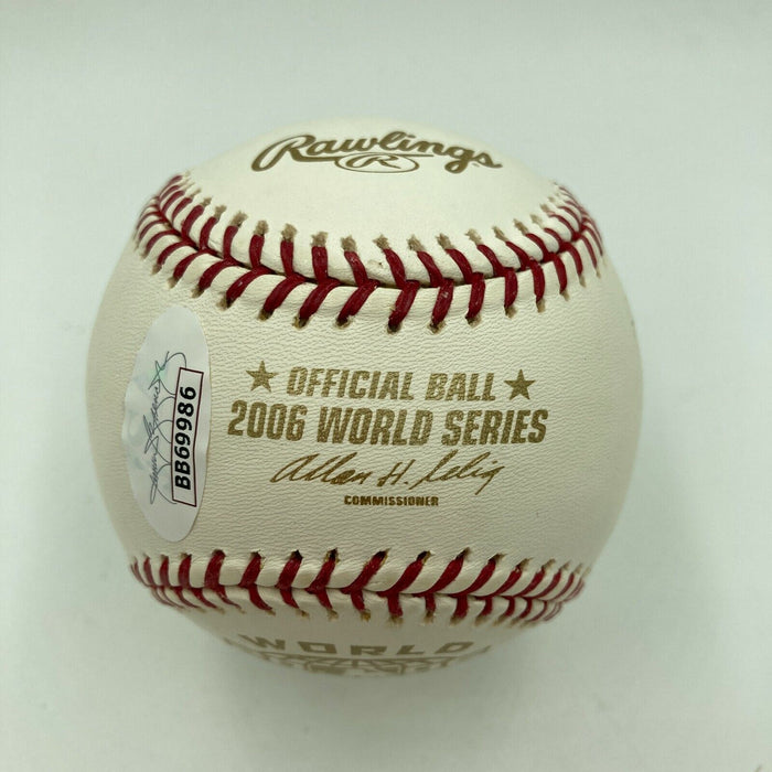 Bob Seger Signed Autographed Official 2006 World Series Baseball With JSA COA