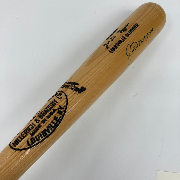 Beautiful Joe Dimaggio Signed Game Model Baseball Bat With JSA COA