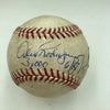 Incredible Alex Rodriguez 3,000 Hit Game Used Signed Inscribed Baseball Steiner