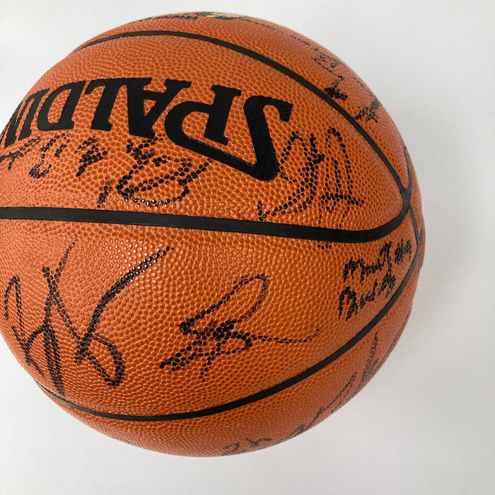 Scottie Pippen 1999-2000 Portland Trail Blazers Team Signed Basketball JSA COA
