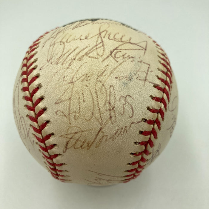 1982 St. Louis Cardinals World Series Champs Team Signed NL Baseball JSA COA