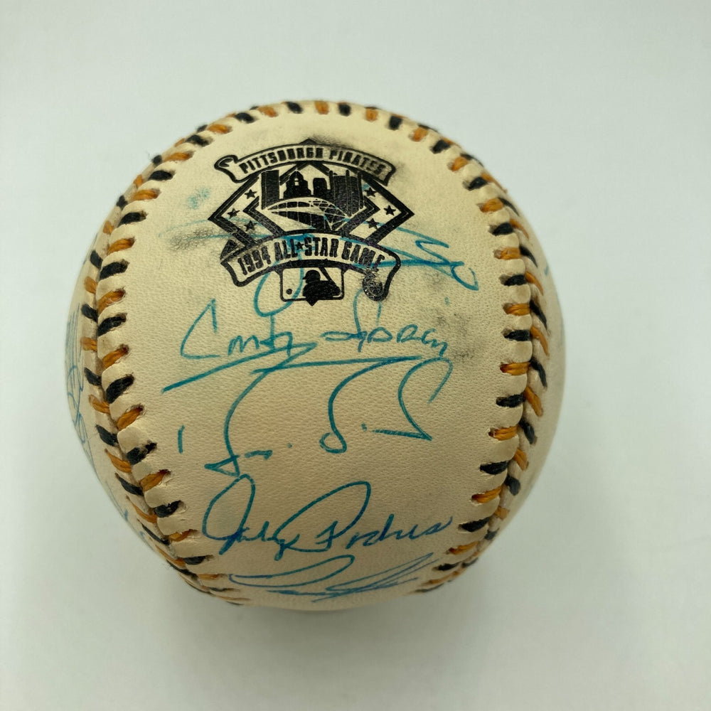 1994 All Star Game National League Team Signed Baseball Barry Bonds PSA DNA COA