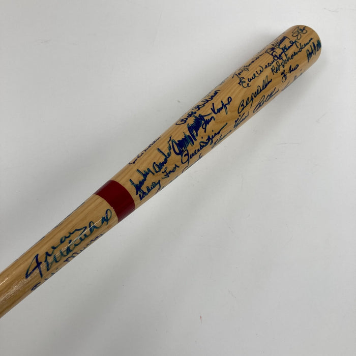 Hall Of Fame Multi Signed Baseball Bat 46 Sigs With Sandy Koufax Beckett COA