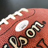 Sean Landeta Superbowl Champs Signed Official Wilson NFL Football JSA COA