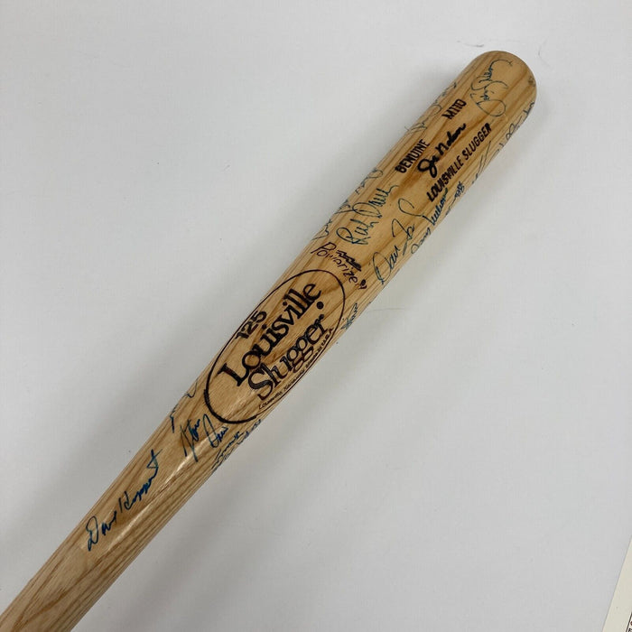 1983 Baltimore Orioles World Series Champs Team Signed Baseball Bat