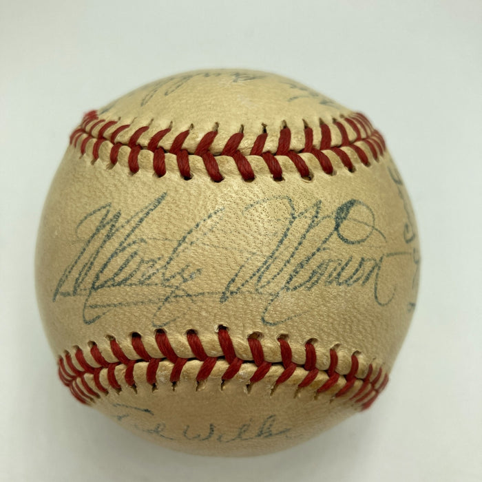 1946 St. Louis Cardinals World Series Champions Team Signed Baseball JSA COA