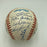 1961 New York Yankees World Series Champs Team Signed Baseball Mickey Mantle JSA