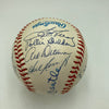 1961 New York Yankees World Series Champs Team Signed Baseball Mickey Mantle JSA