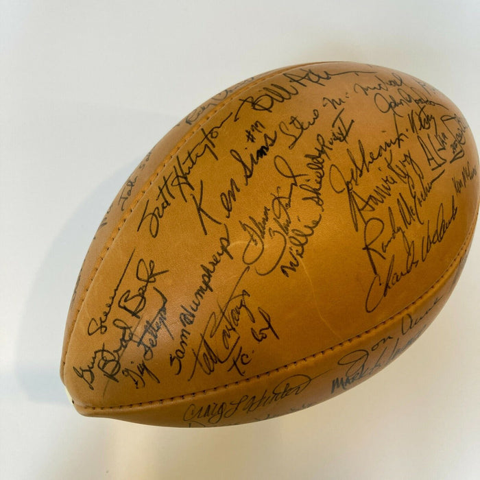 1978 Texas Longhorns Team Signed Autographed Football 50+ Sigs JSA COA