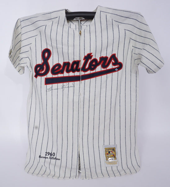 Harmon Killebrew Signed 1960 Washington Senators Mitchell & Ness Jersey Beckett