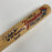 Derek Jeter "1998 1999 2000 W.S. Champs 3 Peat" Signed Baseball Bat Steiner JSA
