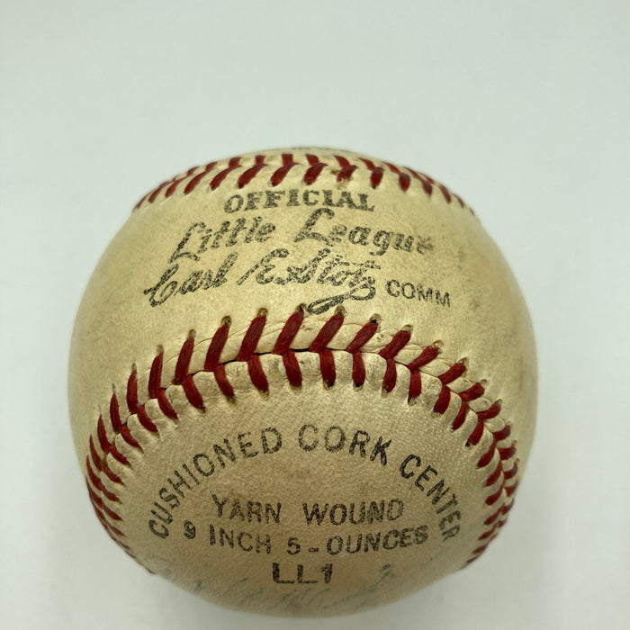 Cy Young Signed 1940's Spalding Baseball Displays As Single Signed Baseball JSA