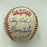 1986 New York Mets World Series Champs Team Signed W.S. Baseball JSA COA