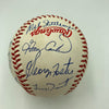 1986 New York Mets World Series Champs Team Signed W.S. Baseball JSA COA