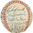 1955 Brooklyn Dodgers W.S. Champs Team Signed Baseball Jackie Robinson PSA DNA