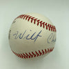 Beautiful Wilt Chamberlain Single Signed National League Baseball PSA DNA COA