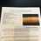 1961 New York Yankees World Series Champs Team Signed Bat 30 Sigs With JSA COA